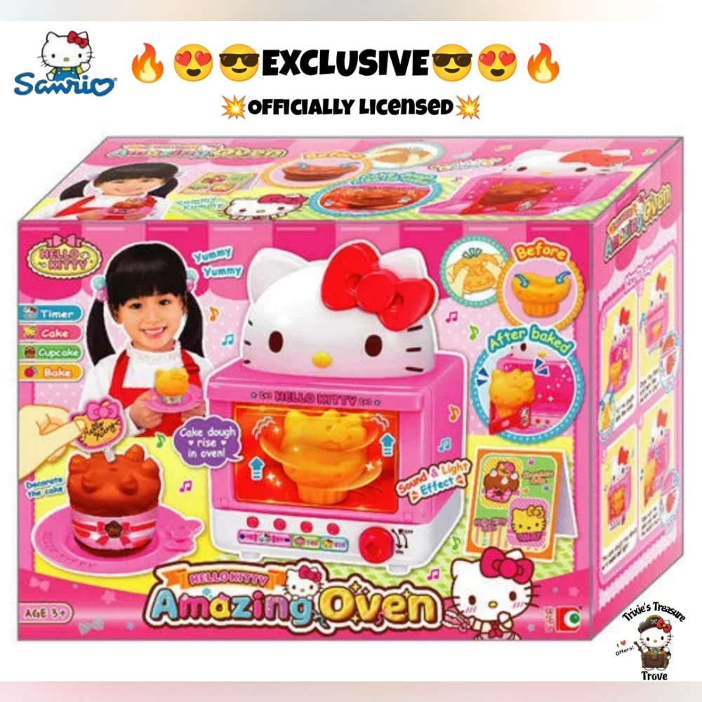 EXCLUSIVE - Hello Kitty Amazing Oven Playset - Picture 1 of 13